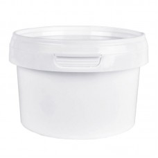 280 ML WHITE TAMPER EVIDENT TUB and LID